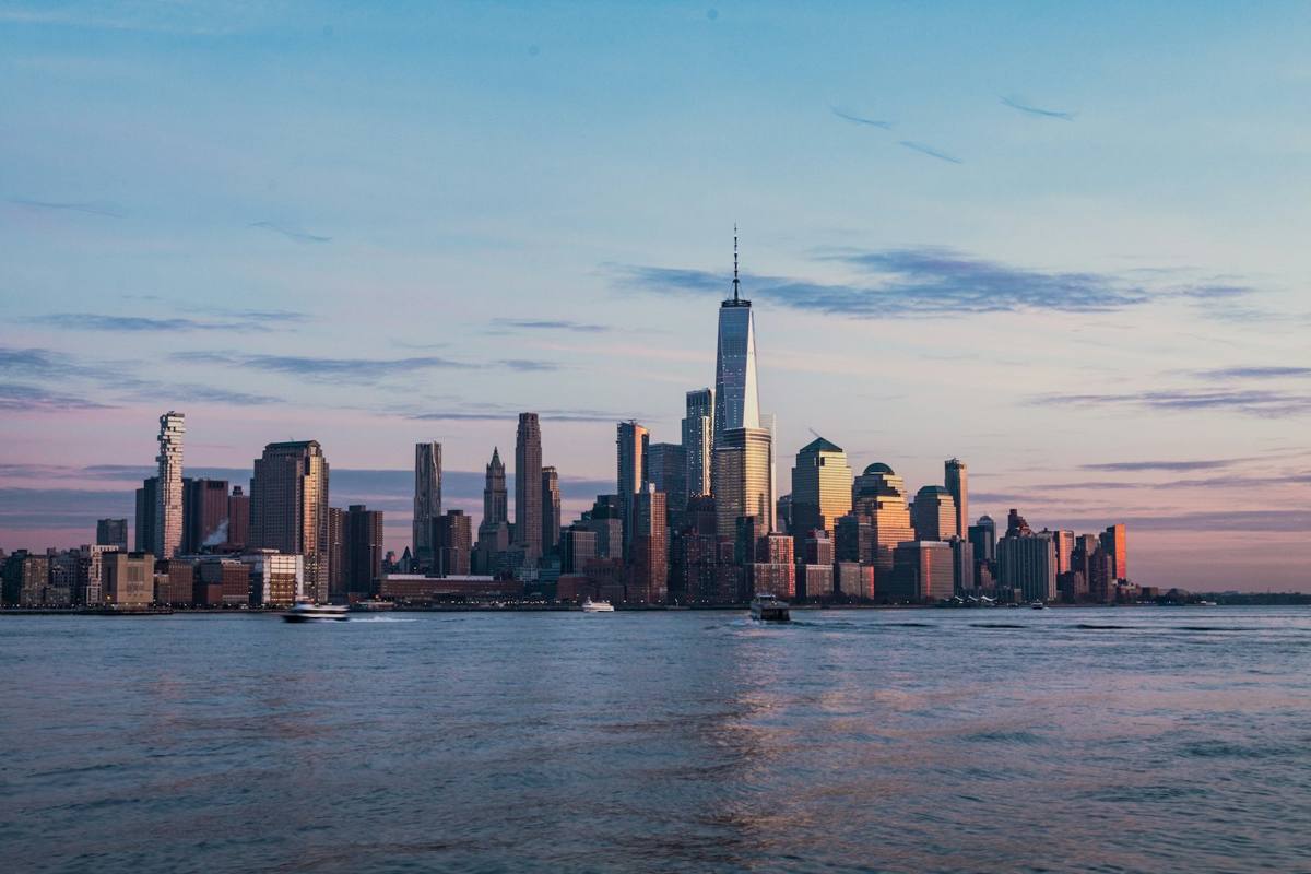 Lower Manhattan skyline